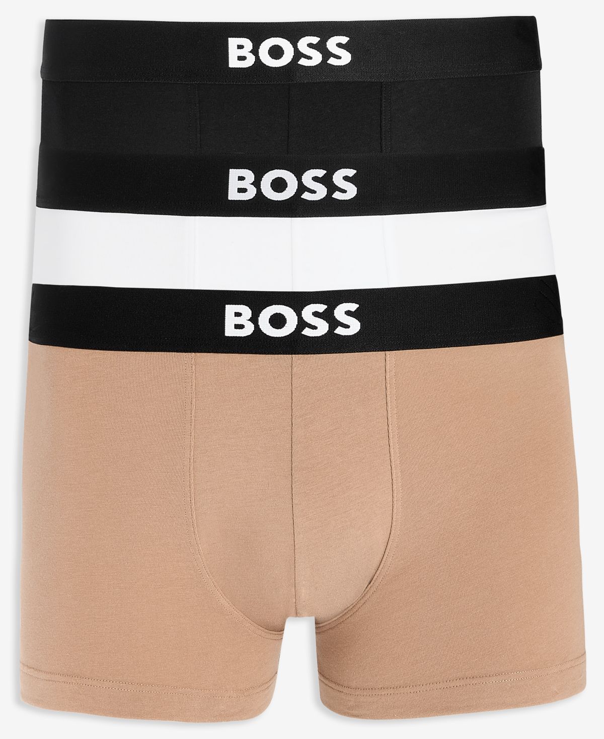 Мужские плавки с логотипом из 3-х упаковок Hugo Boss