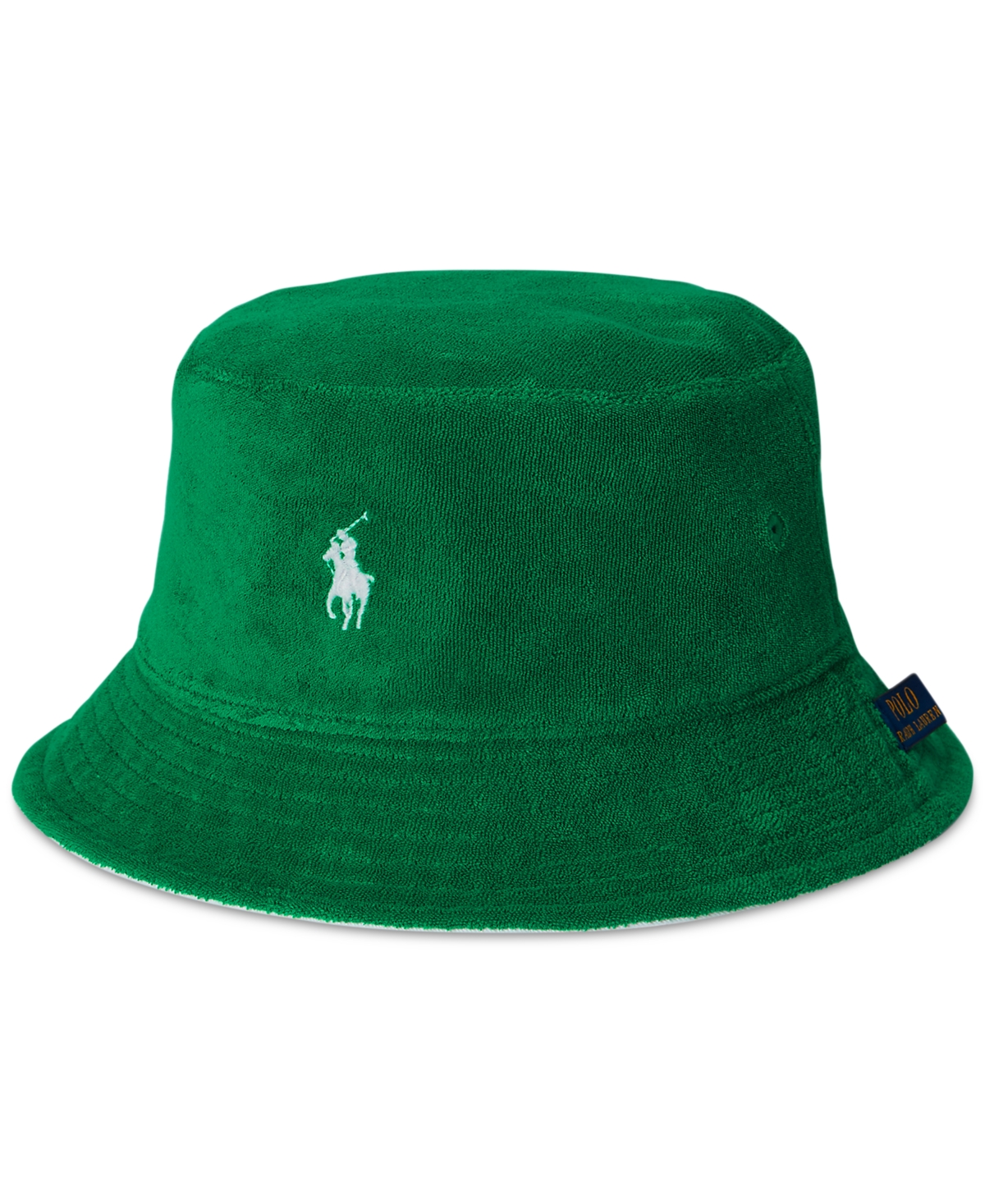 Polo Ralph Lauren Unisex Us Open Reversible Bucket Hat In White