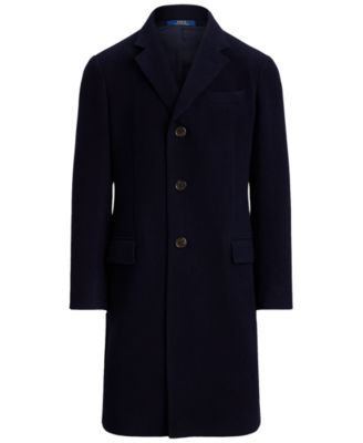 Men's Tailored Melton Topcoat