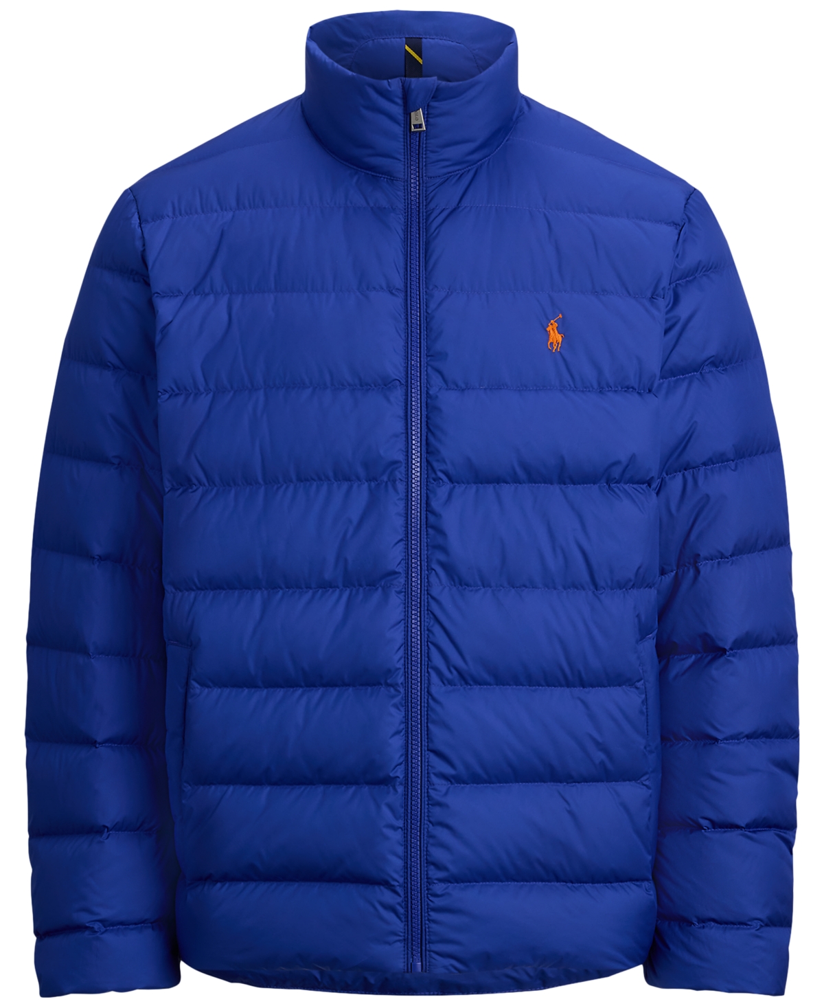 Polo Ralph Lauren Puffer Jacket All-weather Packable Feature In Blue