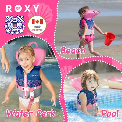 Daily CGA Life vest, PFD for kids with Quick Release Belts and Adjustable Leg Strap