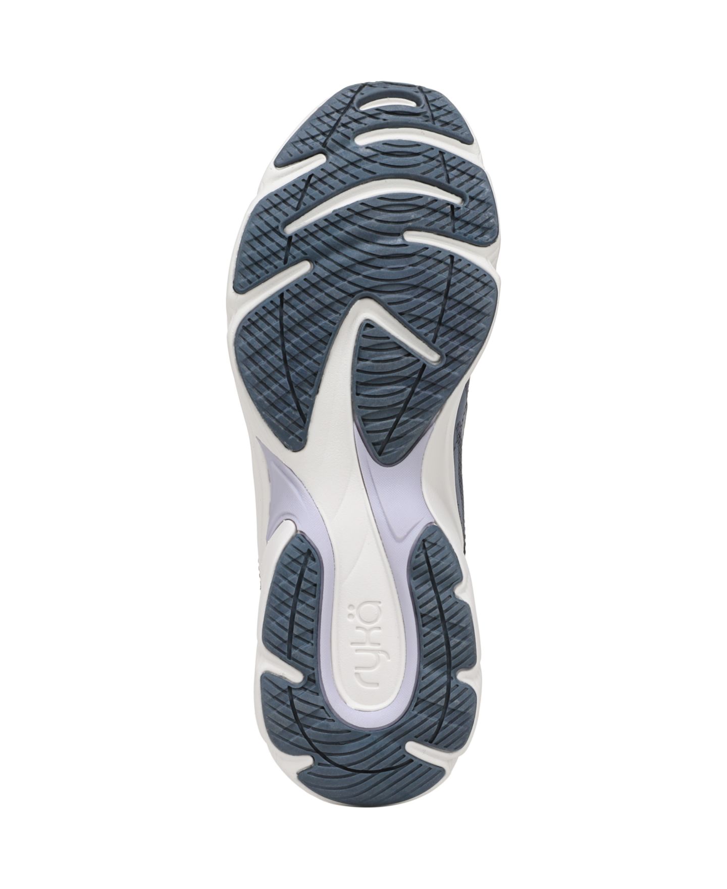Женские кроссовки Ryka Skylift Lace Up Walking, цвет: Синий кожаный / Сетчатый — фото 5