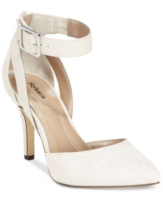 Style & Co - Maisy Pointed-Toe Ankle-Strap Pumps
