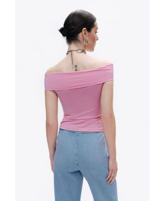 Women's Open Shoulder Blouse