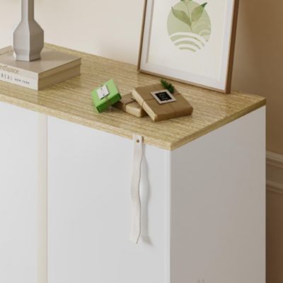 1Pc Wooden Scratch Pad, Oversized Drawers Storage Cabinet