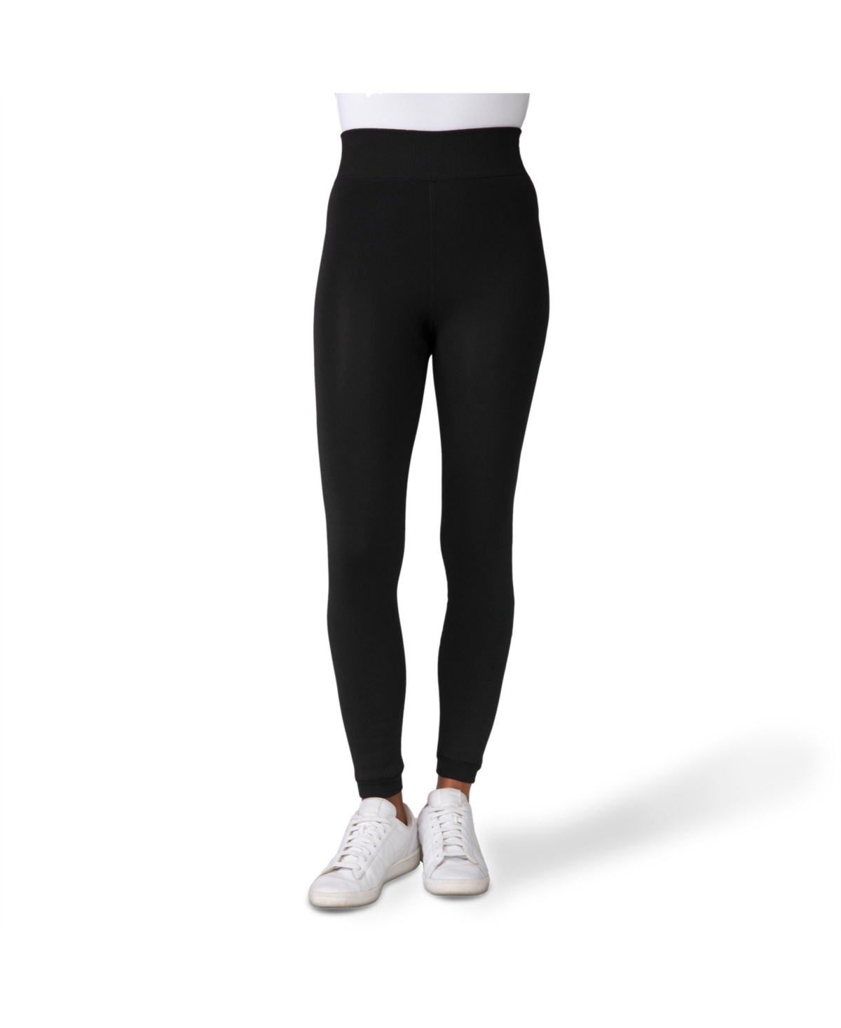 Women's Faux Fur Lined Legging - Black
