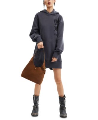 Suede Brooklyn Small Shoulder Bag 28