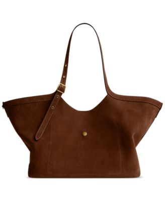 COACH Suede Gramercy Tote - Macy's