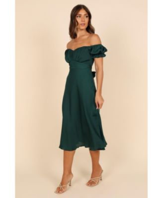 Women's Mickenna Sweetheart Frill Midi Dress