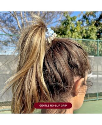 100% Silk Skinny Hair Scrunchies 6-Pack