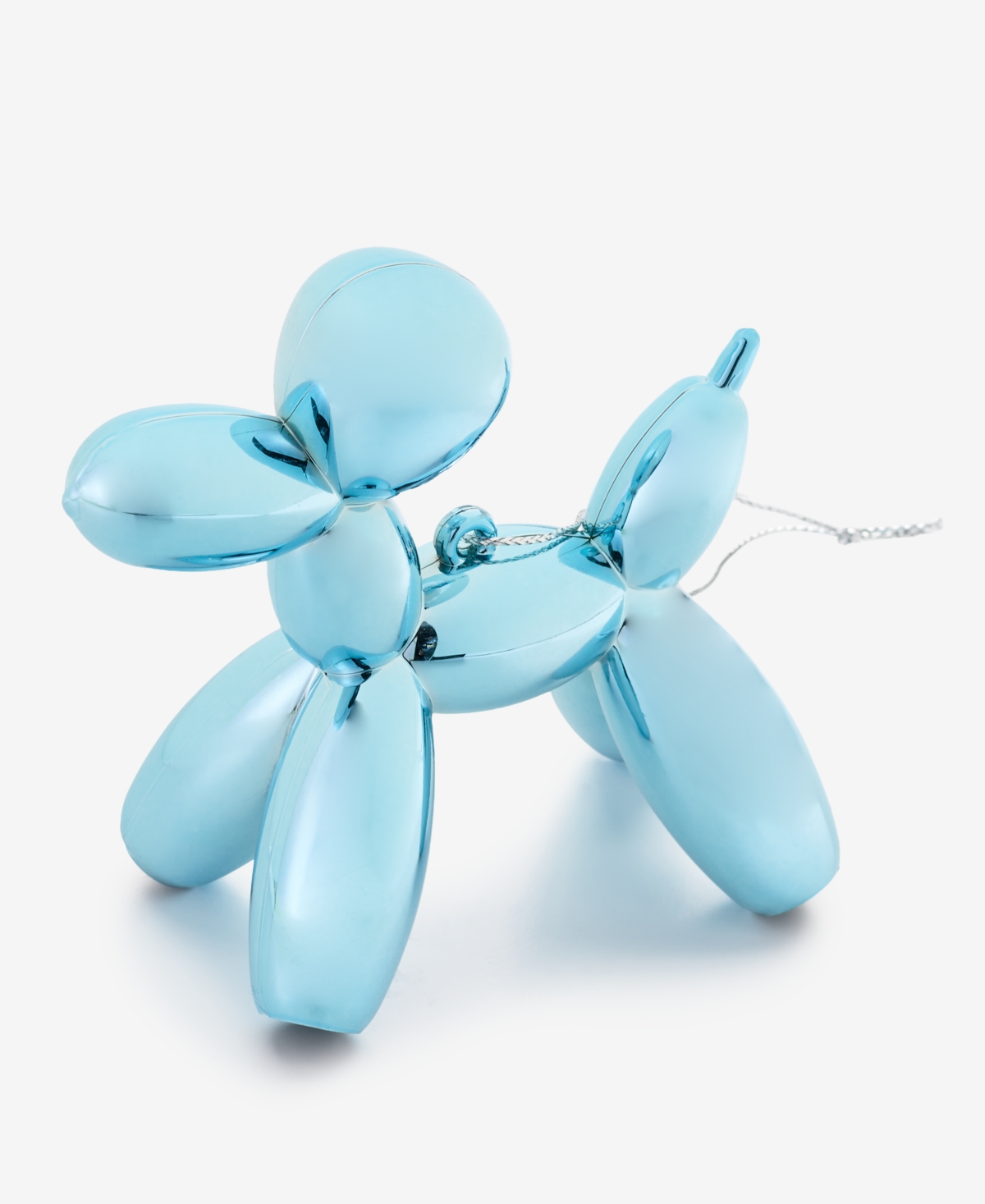 Holiday Lane Merry Magic Blue Balloon Dog Ornament, Macy's Exclusive In Transparent