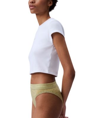 Women's Icon Cotton Stretch Tanga Underwear QF8333
