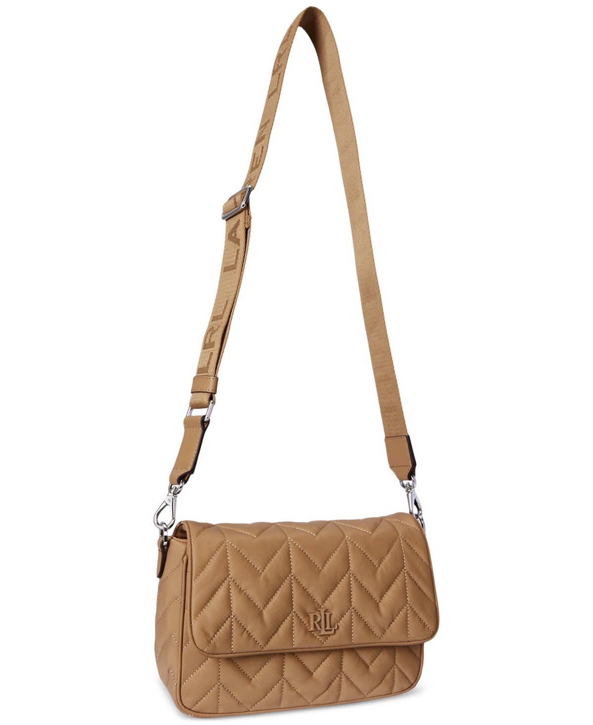Ralph Lauren Quilted Small Stevie Messenger Bag