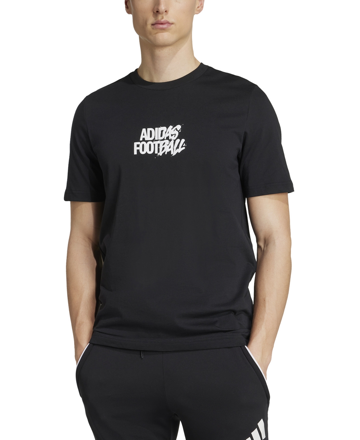 Men's Tango Soccer Graphic T-Shirt - Black