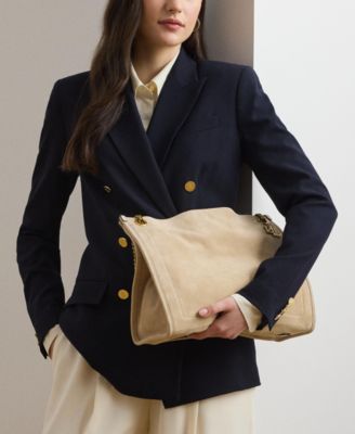 Suede Large Bradley Shopper Tote Bag