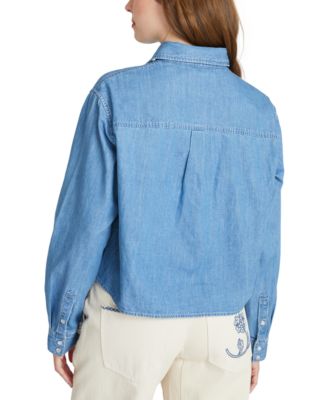 Women's Dani Cotton Cropped Shirt