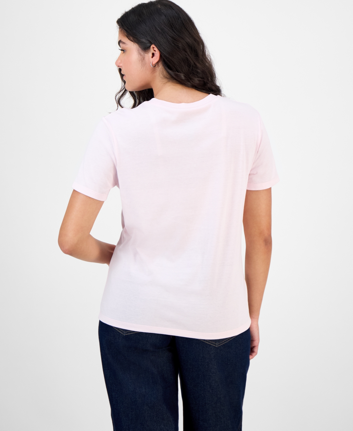 Love Tribe Juniors' Hello Kitty My Melody T-shirt In Pink