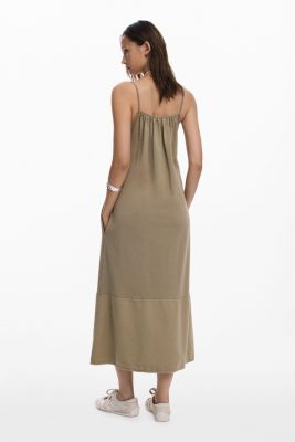 Women's Straight neckline dress