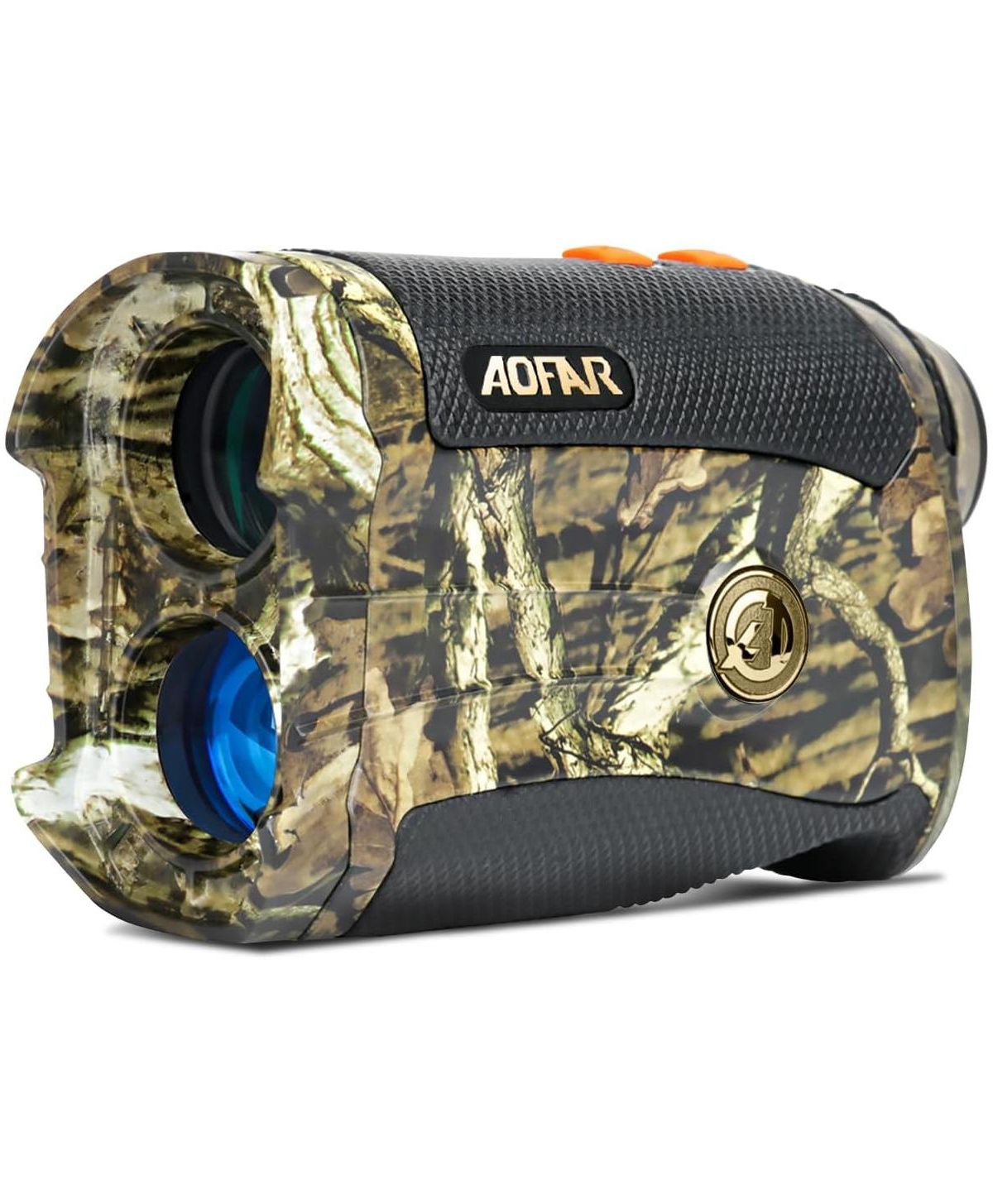 Hx-1200T Range Finder for Hunting Archery, 1200 Yards with Angle and Horizontal Distance, Shooting Wild Waterproof Coma Rangefinder, 6X 25mm - A