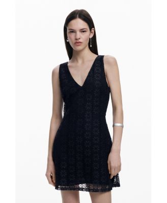 Women's Sleeveless lace dress