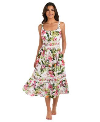 La Blanca - Women's Polynesian Cover-Up Dress