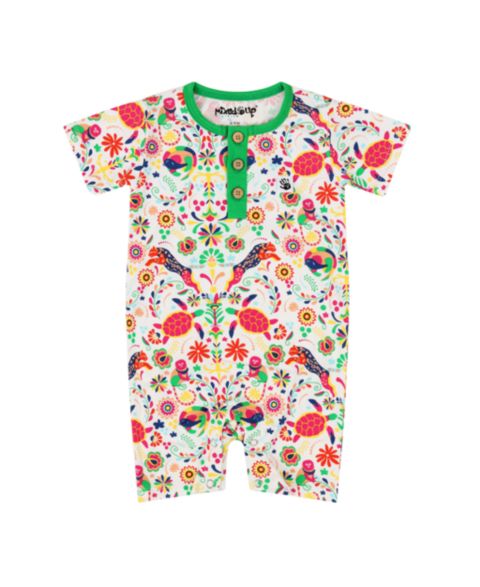 Комбинезон Mixed Up Clothing Suave Romper для мальчиков-малышей, цвет: Анималистичный