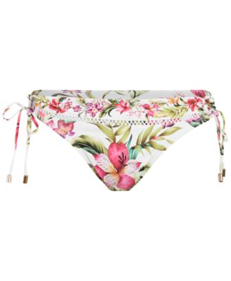 Women's Polynesian Side-Tie Hipster Bikini Bottoms