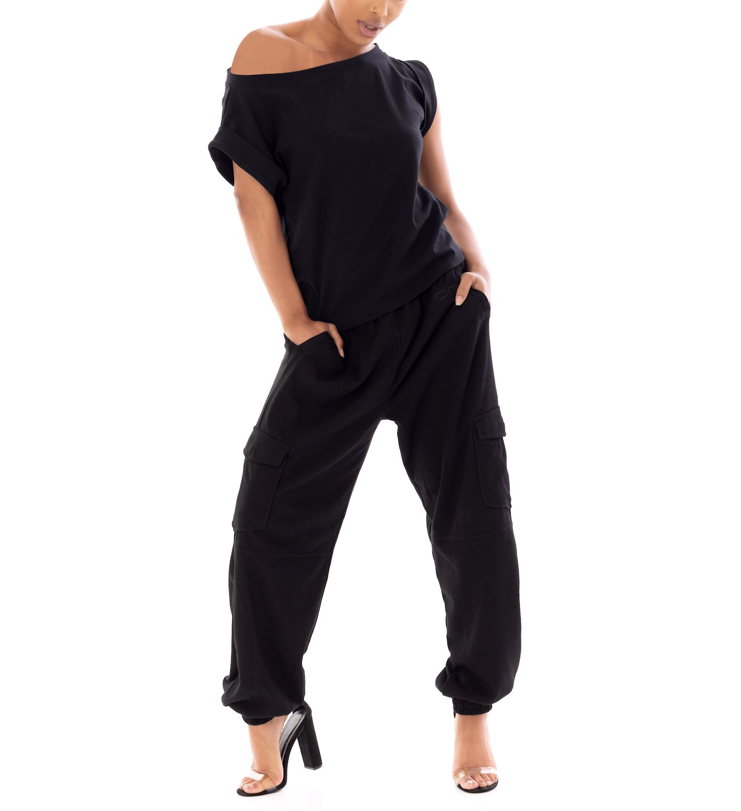 Women's Oversized Cargo DM Jogger