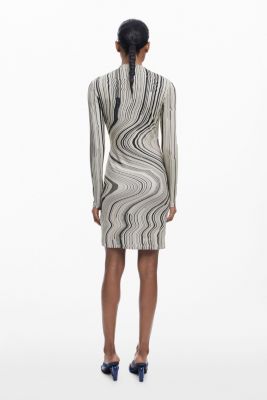 Women's Wavy striped dress