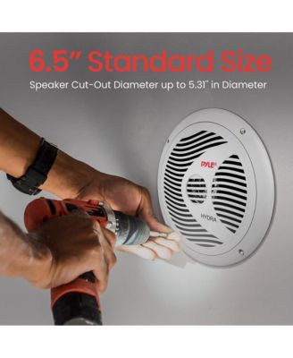 6.5'' In-Wall/In-Ceiling Midbass Speakers (Pair)