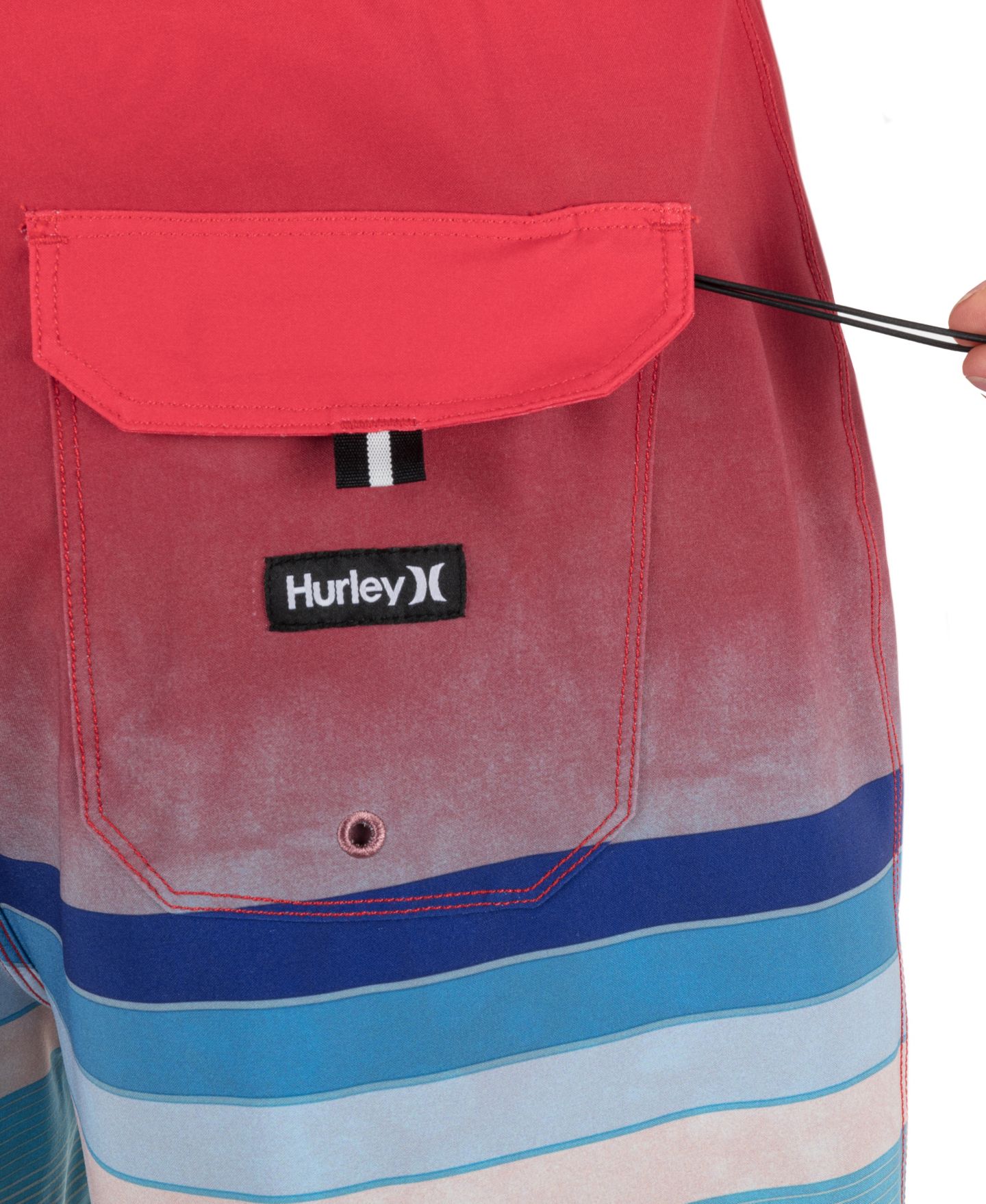 Пляжные шорты Weekender для мужчин — Hurley, цвет: Красный — фото 3