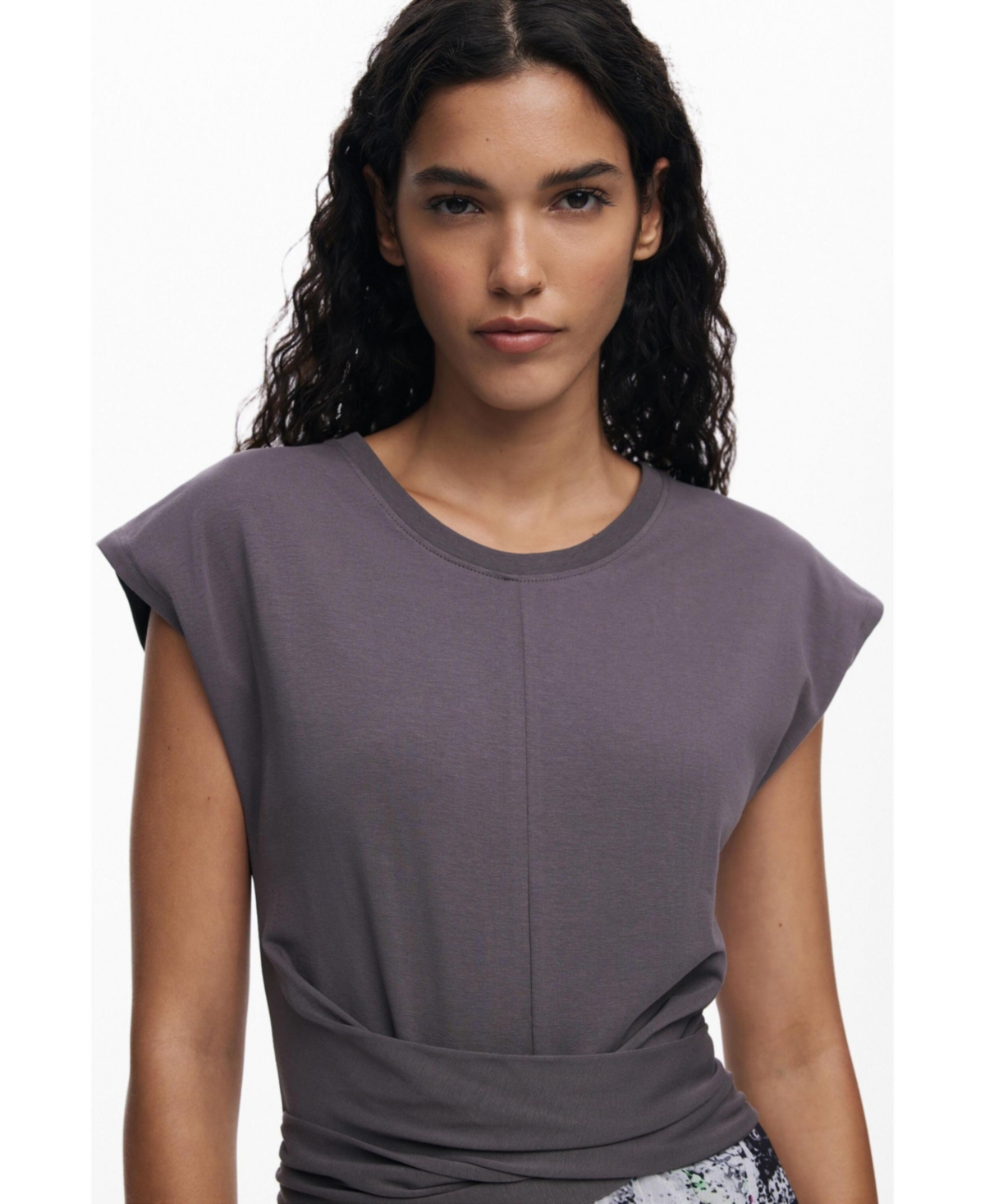 Desigual Women's Dress Designed By Mr. Christian Lacroix In Gray
