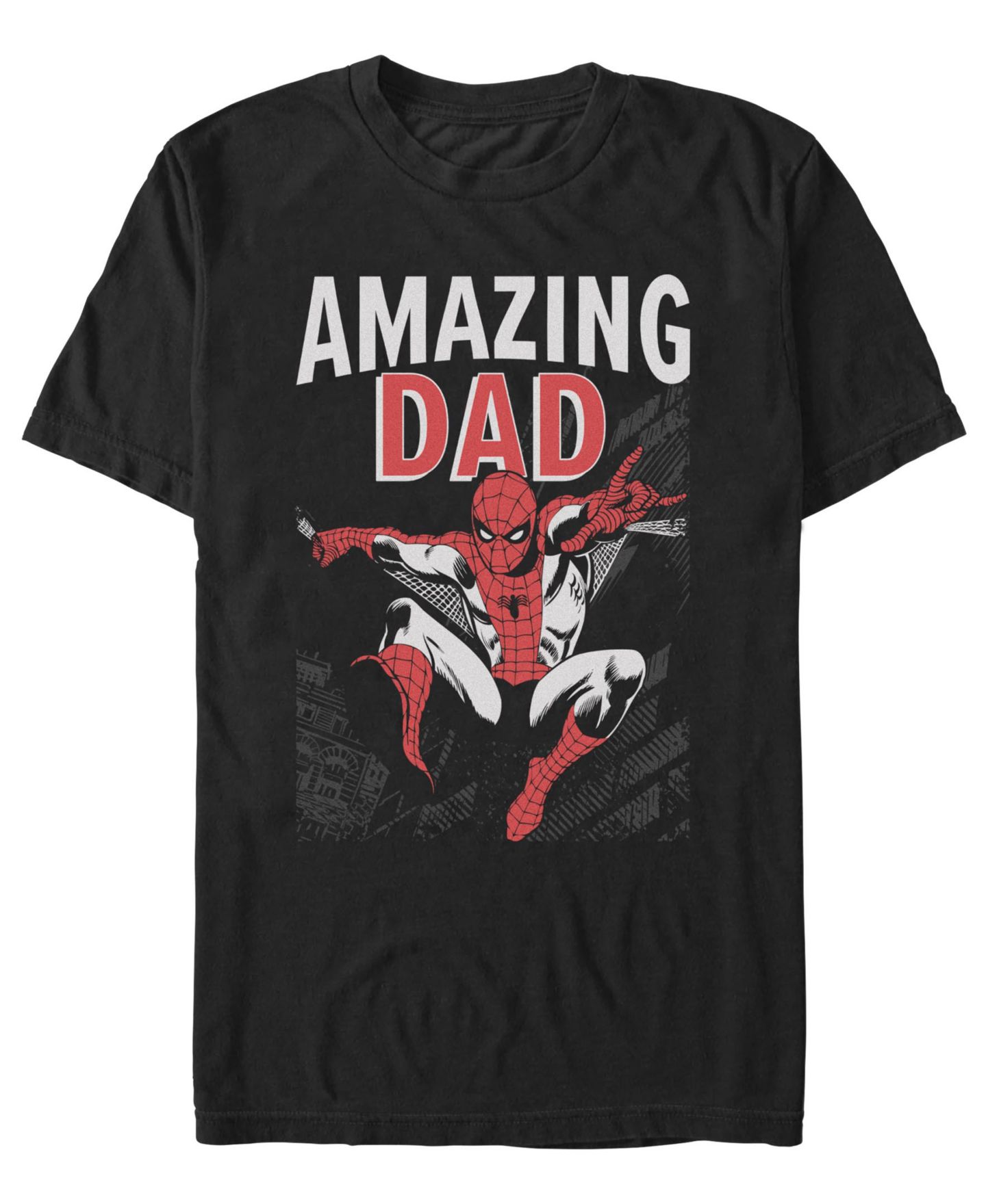 Мужская футболка Fifth Sun Amazing Dad Short Sleeve, цвет: Чёрный — фото 1