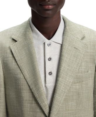 Men's Micro Pattern Regular-Fit Blazer
