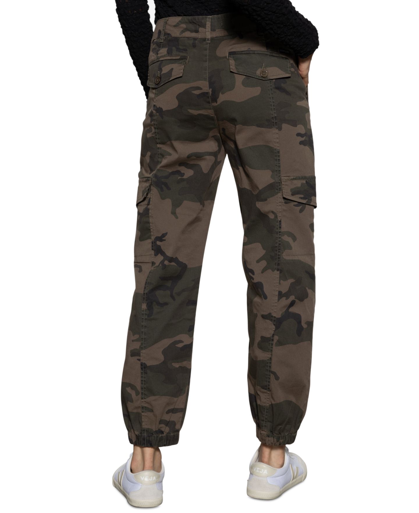 Женские брюки Sanctuary Rebel Camo-Print, цвет: Зелёный — фото 7