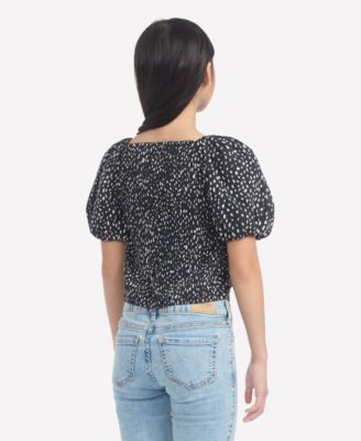 Girls Emerson Puff Sleeve Top