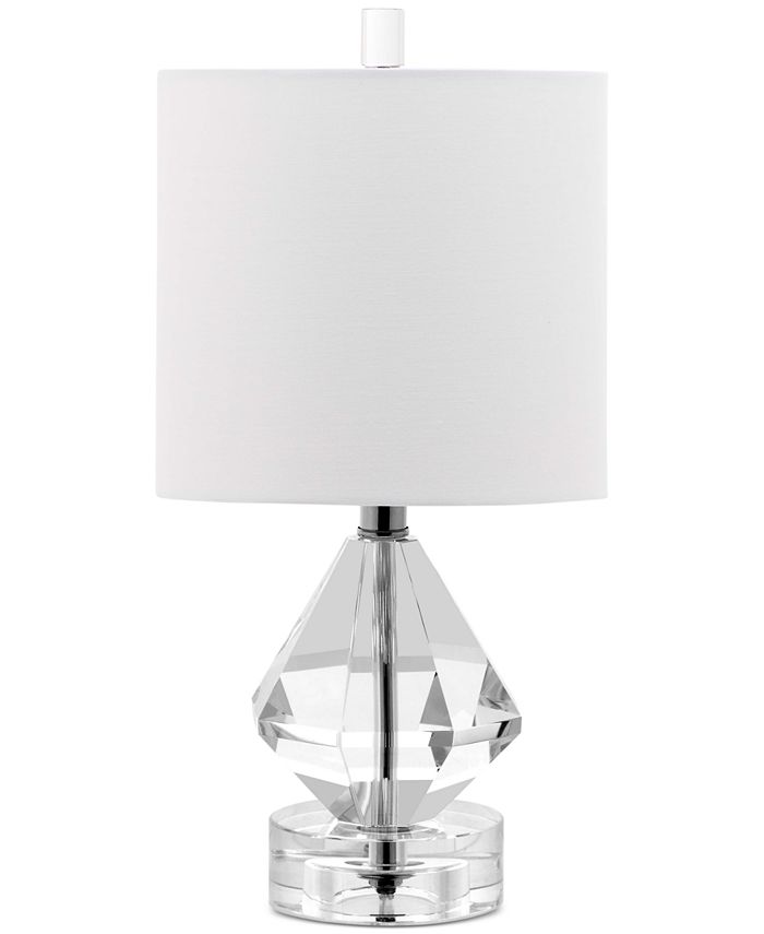 Decorator's Lighting - Dutchess Diamond Accent Crystal Table Lamp