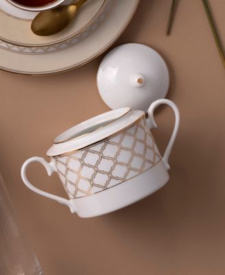 Eternal Palace Gold Sugar Creamer Set