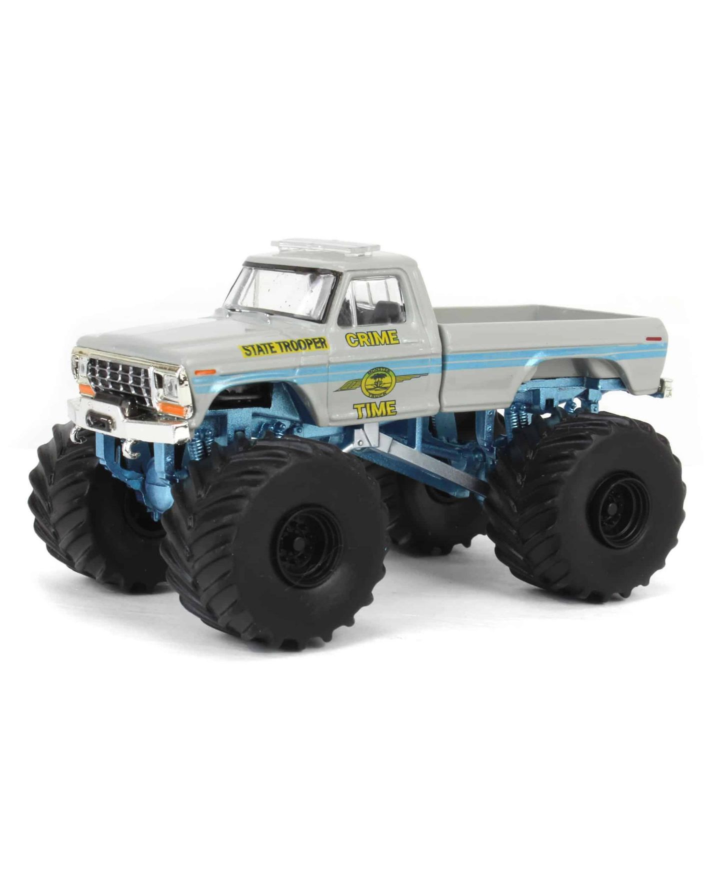 Детская игрушка Greenlight Collectibles 1/64 Kings of Crunch Greatest Hits Crime Time State Trooper Die-Cast Model Truck — фото 1