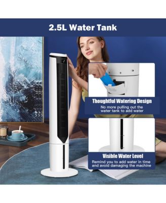 3-In-1 Evaporative Air Cooler 41'' Portable Tower Fan Humidifier