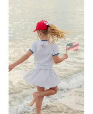 Girls Beach Patrol Bow Baseball Hat
