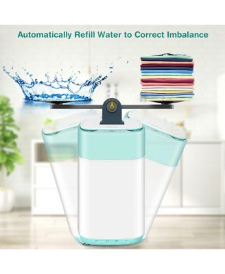 8lbs Portable Fully Automatic Washing Machine W/ Drain Pump