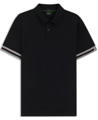 Men's Cotton Slim-Fit Polo Shirt