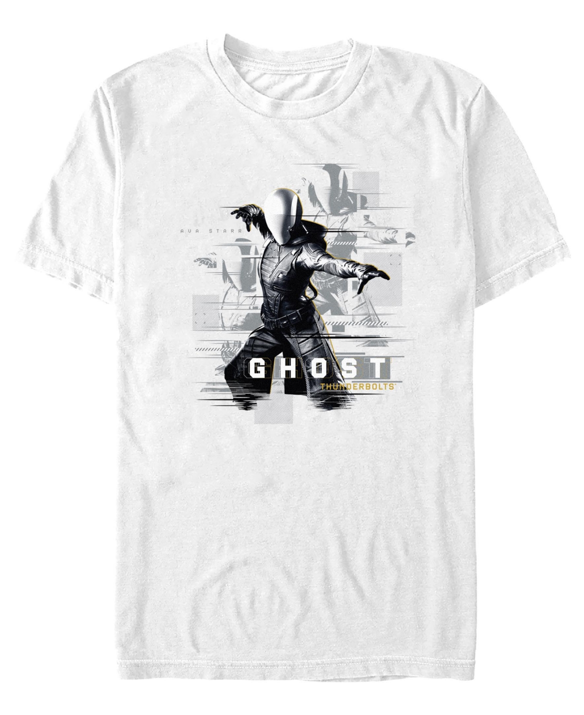Men's Ghost Ava Starr Short Sleeve T-Shirt - White