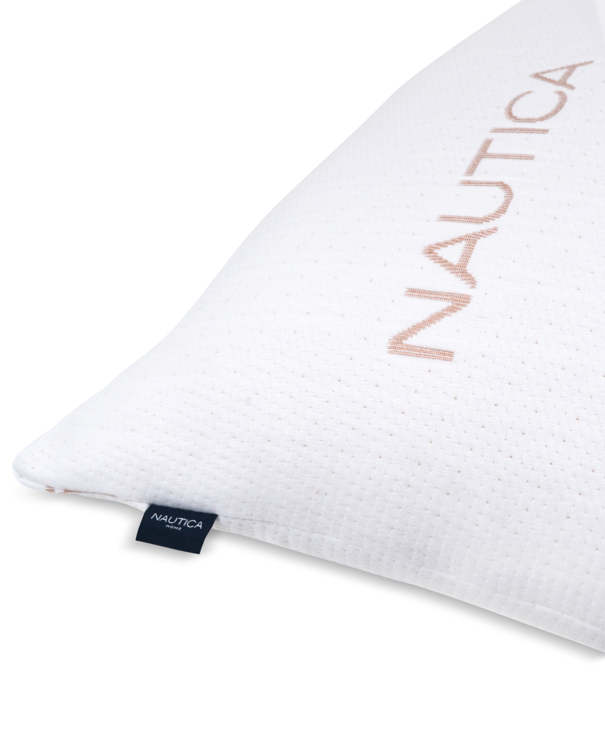 Nautica Copper Knit 2 Pack Pillow In White