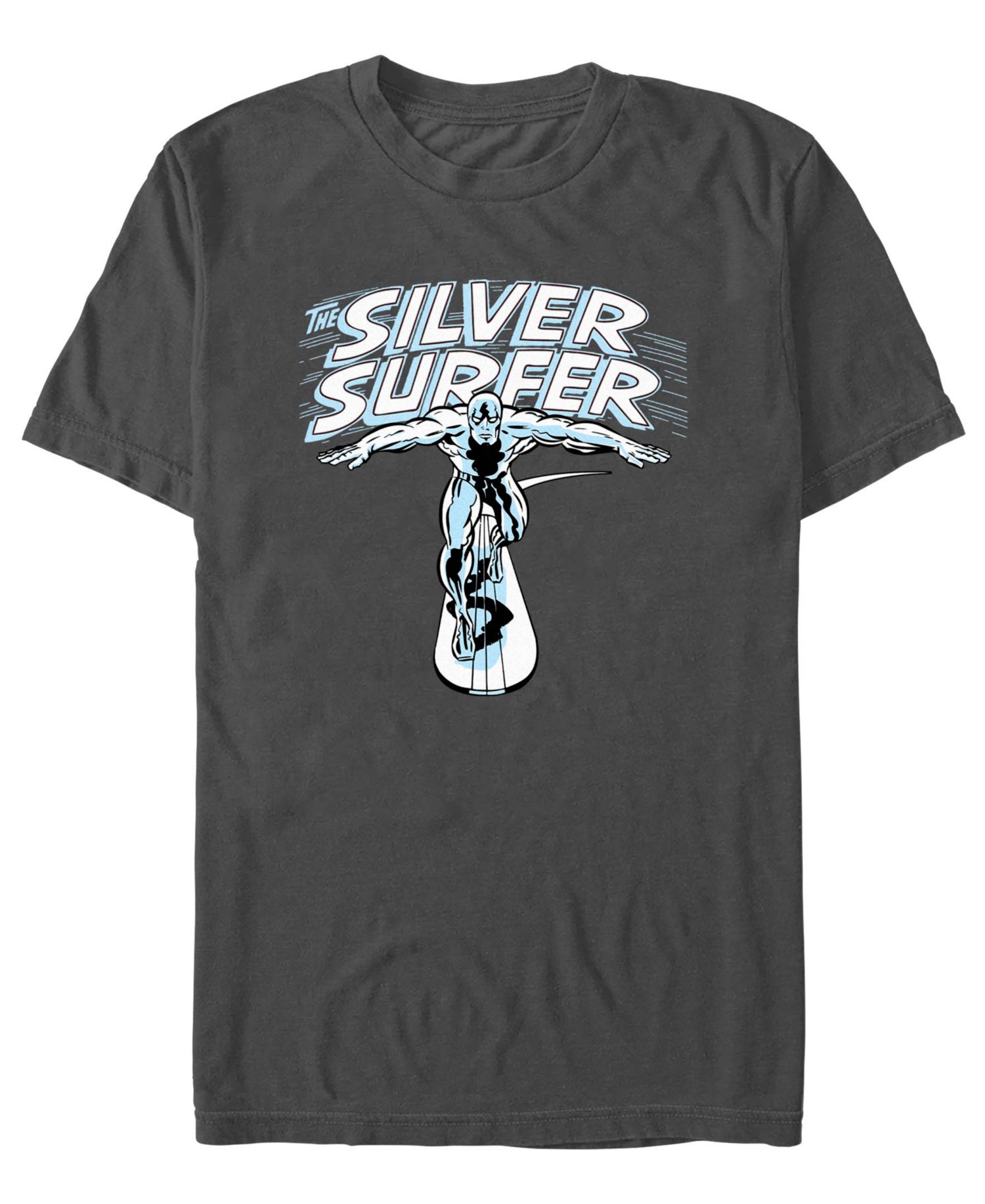 Men's Silver Surfer Wordmark Short Sleeve T-Shirt