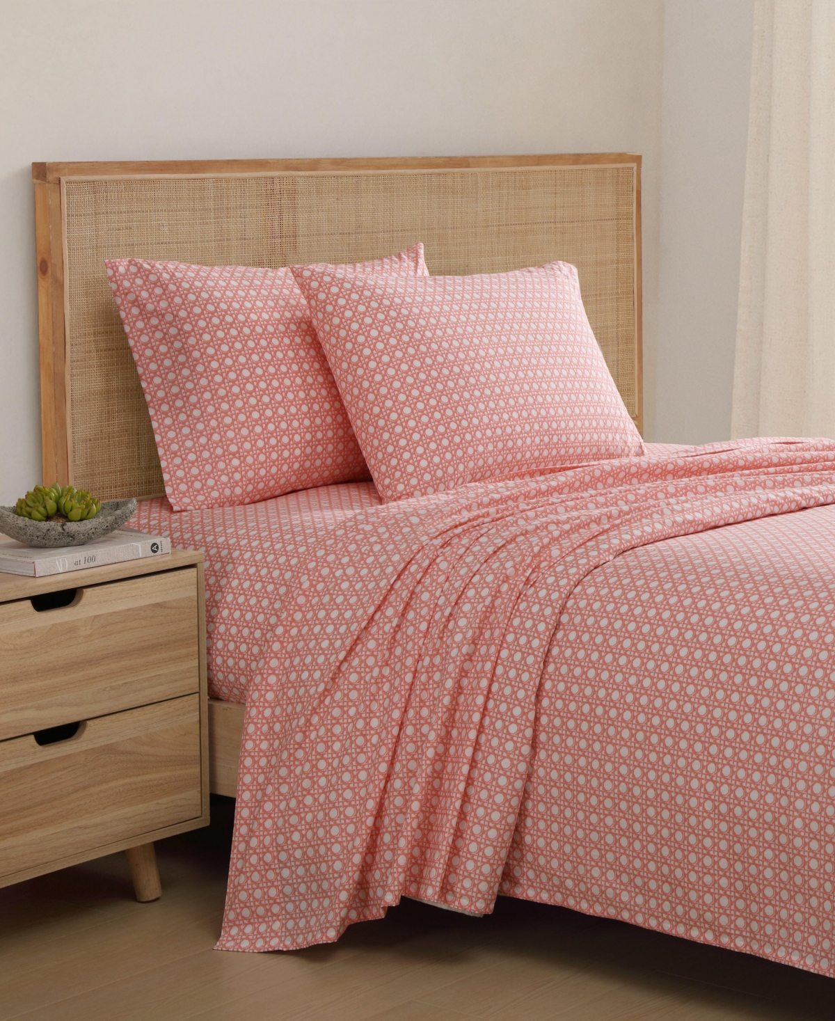 Tommy Bahama Home Cotton Percale 4 Piece Sheet Set