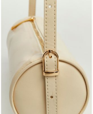 Women's Leather Barrel Bag, Created for Macy's