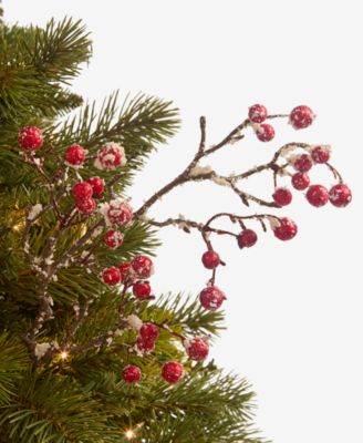 Nordic Wonderland Red Berry Pick Ornament, Macy's Exclusive