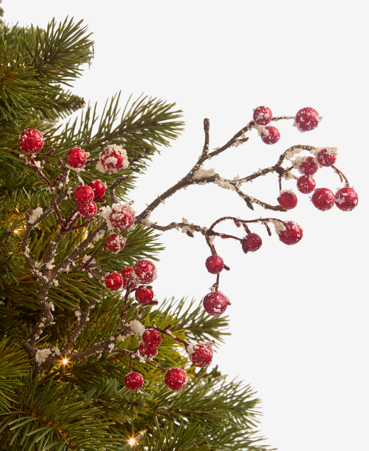 Holiday Lane Nordic Wonderland Red Berry Pick Ornament, Macy's Exclusive In Multi